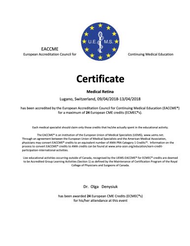 EACCME_Certificates_MR0518_Denysiuk